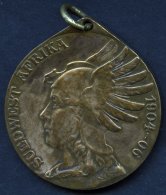 DSWA 1907, Medaille: Den Siegreichen Streitern Suedwest Afrika 1904-06 In Bronze, Dazu Vollständiges Überweisu - África Del Sudoeste Alemana