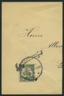 DSWA 12 BrfStk, KAPENOUSSEU, Wd-Stempel Auf Großem Briefteil Mit 5 Pf. Grün, Pracht - Deutsch-Südwestafrika