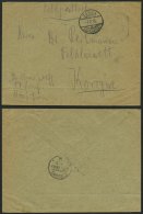 DEUTSCH-OSTAFRIKA KOROGWE, ?.?.15, Rückseitig Auf Feldpostbrief Von Mtotohorn Mit Stempel TANGA A, 7.2.15, Mit Schw - África Oriental Alemana