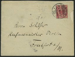 DEUTSCH-OSTAFRIKA 1895, Brief Mit Inhalt Von Dr. Karl Peters (Reichskommisar Für Das Kilimandjaro-Gebiet) An Den Ka - África Oriental Alemana