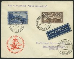 ZULEITUNGSPOST 223 BRIEF, San Marino: 1933, 4. Südamerikafahrt, Prachtbrief - Correo Aéreo & Zeppelin