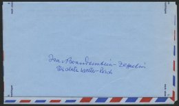 ZEPPELINPOST 1980, Autogramm Von Isa Von Brandenstein-Zeppelin, Enkelin Von Graf Zeppelin (verstorben 1997), Auf Sonder- - Luft- Und Zeppelinpost