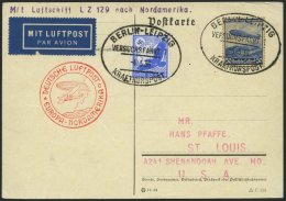 ZEPPELINPOST 406C BRIEF, 1936, Kraftkurspost Der Versuchsfahrt 1, Kurs Berlin - Leipzig, Weiterbefördert Mit Luftsc - Zeppelines