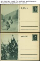 GANZSACHEN P 264/01-08 BRIEF, 1935, 6 Pf. Reichsparteitag, Komplette Serie, Ungebraucht, 8 Prachtkarten, Mi. 56.- - Sonstige & Ohne Zuordnung