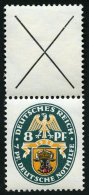 ZUSAMMENDRUCKE S 56 *, 1928, Nothilfe X + 8, Falzrest, Pracht, Mi. 1100.- - Zusammendrucke