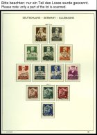 SAMMLUNGEN O,**,*,Brief,BrfStk , 1933-45, Reichhaltige Sammlung Dt. Reich Mit Vielen Guten Ausgaben Und Einigen Interess - Gebraucht