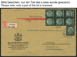 SAMMLUNGEN 1933-38, Interessante Sammlung Von 97 Belegen Mit Verschiedenen, Meist Portogerechten Sondermarken-Frankature - Sonstige & Ohne Zuordnung