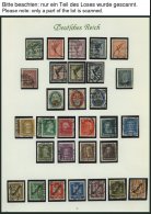 SAMMLUNGEN, LOTS O, Gestempelte Sammlung Dt. Reich Von 1923-32 Auf Seiten Mit Mittleren Ausgaben, U.a. Mi.Nr. 378-84, 42 - Used Stamps