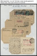 SAMMLUNGEN Interressante Briefsammlung Inflation, Meist Nach Portostufen Gesammelt, Insgesamt über 200 Verschiedene - Used Stamps