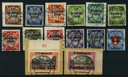 Dt. Reich 716-29 O,BrfStk , 1939, Danzig, Prachtsatz, Mi. 200.- - Usados