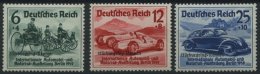 Dt. Reich 695-97 **, 1939, Nürburgring-Rennen, Prachtsatz, Mi. 280.- - Sonstige & Ohne Zuordnung