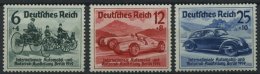 Dt. Reich 686-88 **, 1939, Automobil-Ausstellung, Prachtsatz, Mi. 110.- - Sonstige & Ohne Zuordnung