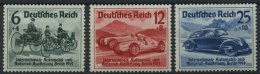 Dt. Reich 686-88 **, 1939, Automobil-Ausstellung, Prachtsatz, Mi. 110.- - Otros & Sin Clasificación