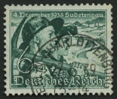 Dt. Reich 684x O, 1938, 6 Pf. Volksabstimmung, Senkrechte Gummiriffelung, Pracht, Gepr. Schlegel, Mi. 65.- - Otros & Sin Clasificación