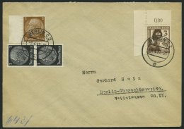 Dt. Reich 643 BRIEF, 1937, 3 Pf. Luftschutz, Linke Obere Bogenecke Mit Zusatzfrankatur Auf Brief, Pracht - Sonstige & Ohne Zuordnung