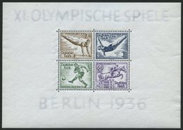 Dt. Reich Bl. 5 **, 1936, Block Olympische Spiele, Pracht, Mi. 130.- - Usados