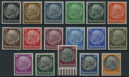 Dt. Reich 512-28 **, 1933/6, Hindenburg, Wz. 4, Prachtsatz, Mi. 80.- - Sonstige & Ohne Zuordnung