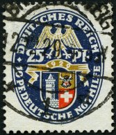 Dt. Reich 433 O, 1929, 25 Pf. Nothilfe, Pracht, Gepr. Schlegel, Mi. 65.- - Usados