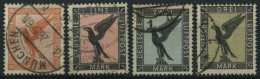 Dt. Reich 381-84 O, 1926, Adler, 4 Prachtwerte, Mi. 165.- - Used Stamps
