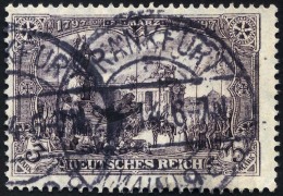 Dt. Reich 96AIa O, 1911, 3 M. Schwärzlichviolett Friedensdruck, Pracht, Gepr. Jäschke-L., Mi. 65.- - Used Stamps