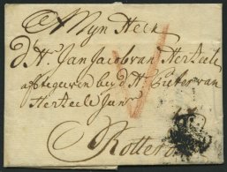 HAMBURG VORPHILA 1734, Brief Von Hamburg Nach Rotterdam, Feinst - Autres & Non Classés