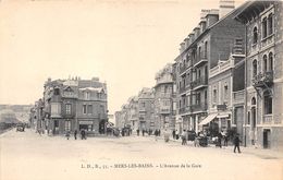 80-MER-LES-BAINS- L'AVENUE DE LA GARE - Mers Les Bains