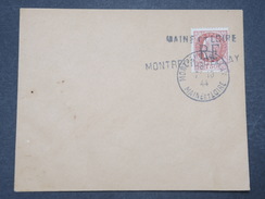 FRANCE - Surcharge De Montreuil Bellay Sur Enveloppe En 1944 - L 9551 - Libération