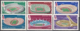 ROMANIA 3625-3630,unused,football - Ungebraucht