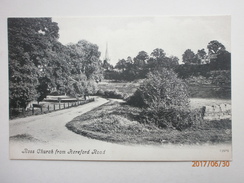 Postcard Ross Church From Hereford Road Ross On Wye ? Herefordshire  My Ref B11389 - Herefordshire