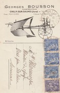 CHILLY SUR SALINS  - Georges BOUSSON - Machines Agricoles  Françaises Et Américaines        ( Très Rare ) - Sonstige & Ohne Zuordnung