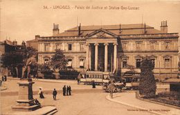 87-LIMOGE- PALAIS DE JUSTICE ET STATUE GAY-LUSSAC - Limoges