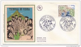 ANDORRE - Enveloppe FDC =>  Tribunal De Visura.  - 1978 - FDC