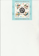 ROUMANIE - BLOC FEUILLET N° 76 NEUF X   COUPE DU MONDE FOOTBALL  MEXIQUE - ANNEE 1970 - Blocks & Sheetlets