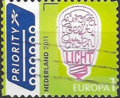 NETHERLANDS 2011 Green Initiative - (79c) Light Bulb FU - Used Stamps