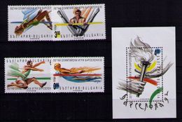 BULGARIA 1992 BULGARIE - BARCELONA OLIMPICS 92 - YVERT Nº  3450-3453 + BLOCK Nº 174 - Schwimmen