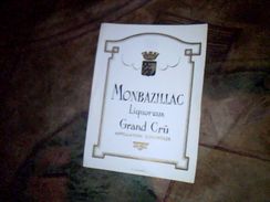 Etiquette Neuve Monbazillac Liquoreux Jem - Vino Rosato