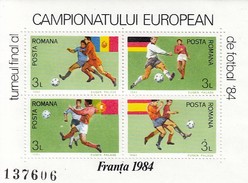 ROMANIA 4054-4057,unused,football - Ungebraucht