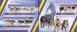 Centrafrica 2017, Animals, Sledge Dogs, 4val In BF +BF - Arctische Fauna