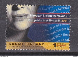 Finland 2001 European Year Of Languages 1v** Mnh (35074) - Unused Stamps