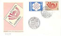 Andorra & FDC Europa CPTE, La Vieja 1973 (77) - Used Stamps