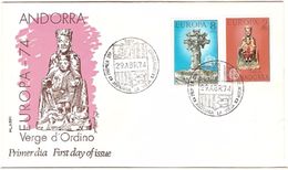 Andorra & FDC Europa CPTE, La Vieja 1974 (81) - Used Stamps