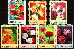 CUBA 1988, FLORA, FLOWERS, COMPLETE MNH SERIES With GOOD QUALITY, *** - Neufs