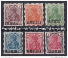 Saar,44/49,xx - Unused Stamps