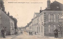 89-BRIENON-SUR-ARMANCON- LA GRANDE RUE DU PORT - Brienon Sur Armancon