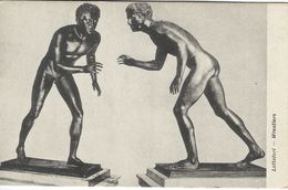 Wrestlers - Lottatori.  Italy.  S-3629 - Lutte