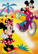 CPM Walt Disney Circulé MD  D710 Moto - Disneyland