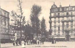 92-CLICHY- BOULVARD NATIONAL ET RUE DE NEUILLY - Clichy