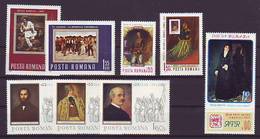 Romania Minilot Art Paintings From 60ties And 70ties MNH - Altri & Non Classificati