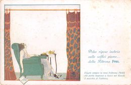 D6084 "POLTRONA FRAU - DOLCE RIPOSO INEBRIA SULLE SOFFICI PIUME DELLA POLTRONA FRAU - TORINO" ANIMATA. CART  NON SPED. - Altri & Non Classificati