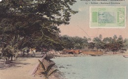 AFRIQUE OCCIDENTALE,,,,,CONAKRY,,,,,BOLBINE,,,,BOULEVARD CIRCULAIRE,,,,VOYAGE 1916,,, COLORISEE,, - Französisch-Guinea